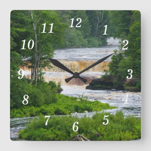 Tahquamenon The Lower Falls Wall Clock