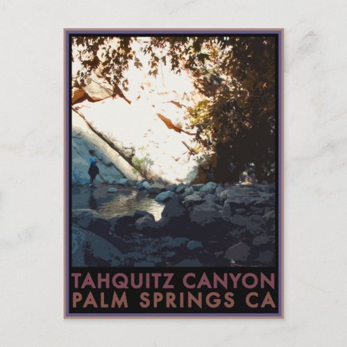 Tahquitz Canyon Postcard