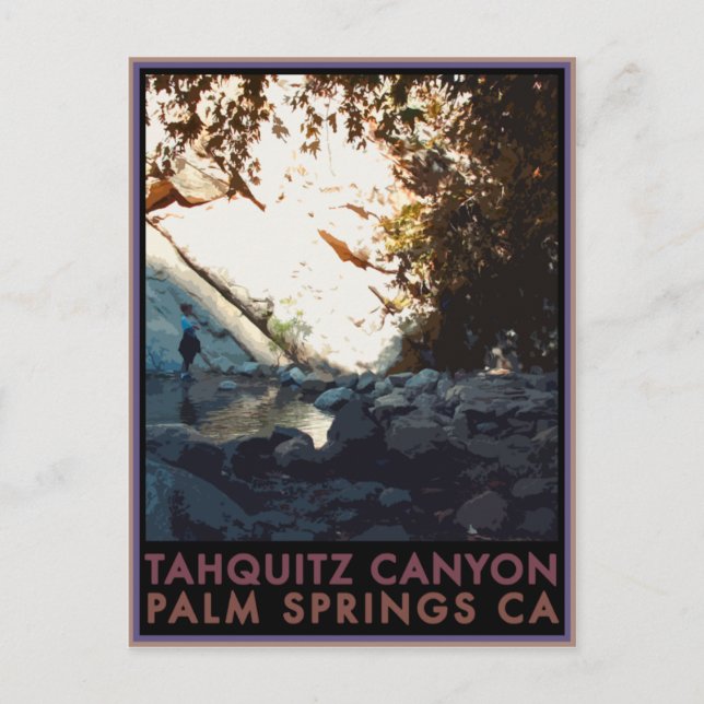 Tahquitz Canyon Postcard (Front)