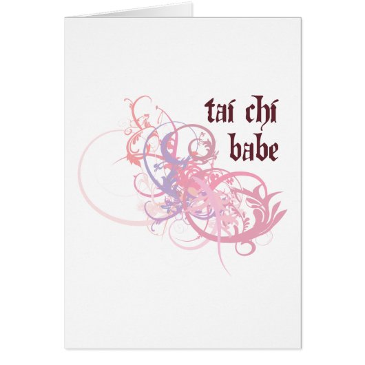 Tai Chi Babe Cards (Front)