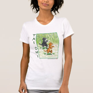 Tai Chi Cats Bud & Tony T-Shirt