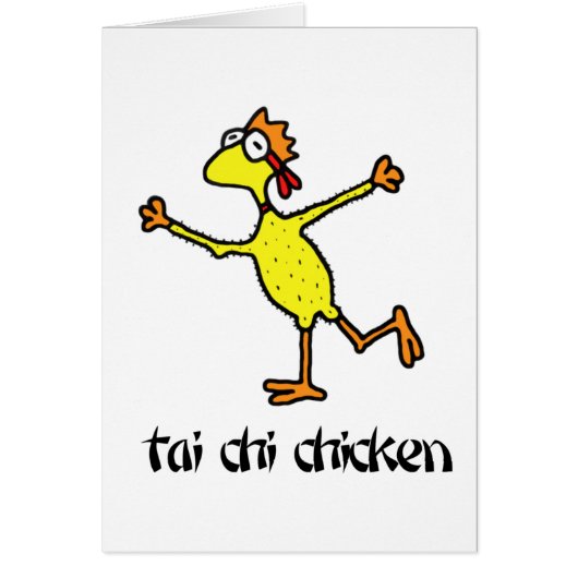 Tai Chi Chicken Cards (Front)