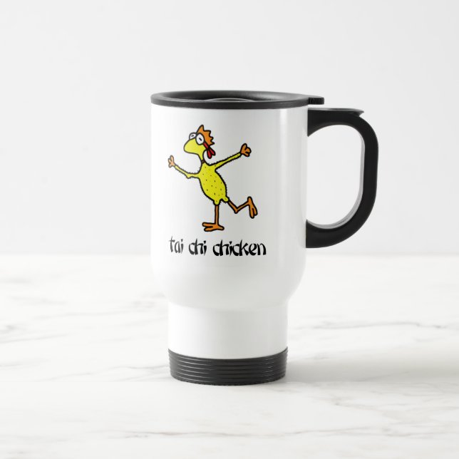 Tai Chi Chicken Travel Mug (Right)