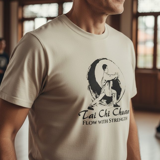 Tai Chi Chuan – Flow with Strength T-Shirt (Creator Uploaded)