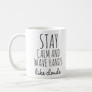 Tai Chi Coffee Mug, Wave Hands Like Clouds Mug
