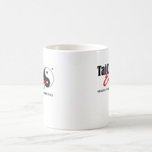 Tai Chi Easy logo mugs with ying yang design