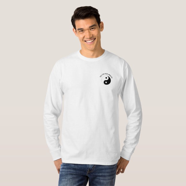 TAI CHI FOR HEALTH long sleeve unisex T-Shirt (Front Full)