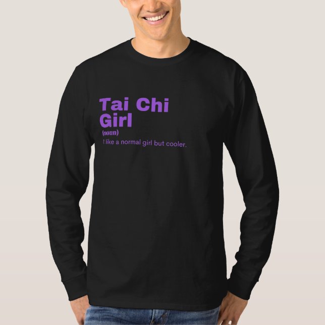 Tai Chi Girl - Tai Chi T-Shirt (Front)