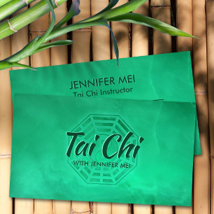 Tai Chi  Jade Green Bagua / Pakua Business Card