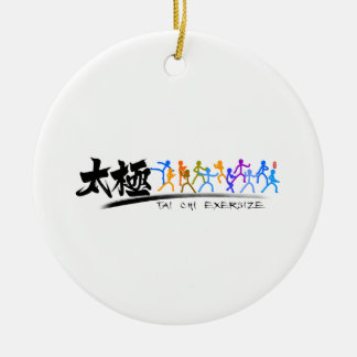 Tai Chi kung fu(功夫) Ceramic Ornament