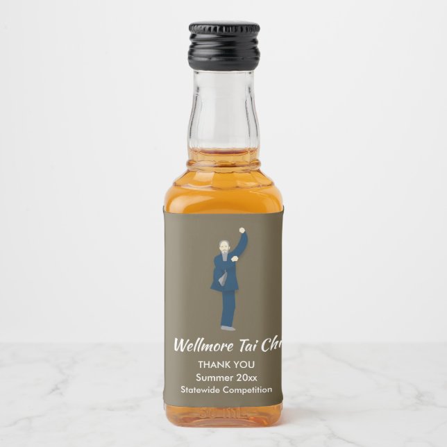 Tai Chi Liquor Bottle Label (Front)