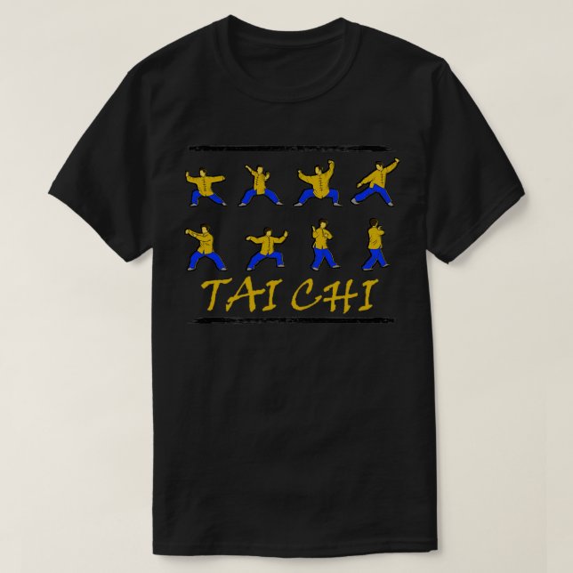 Tai Chi Martial Arts Self Defense Gift 6 T-Shirt (Design Front)