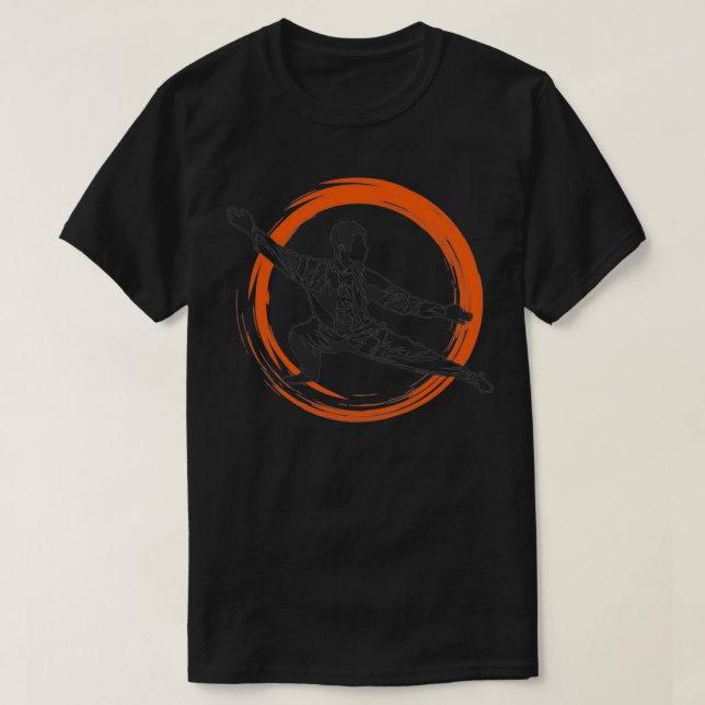 Tai Chi Martial Arts Taijiquan Shadow Boxing T-Shirt (Design Front)