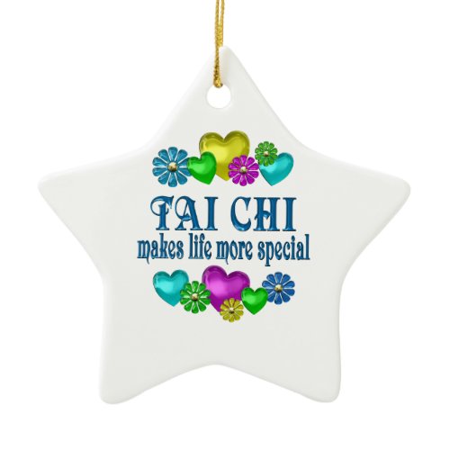 Tai Chi More Special Ceramic Ornament