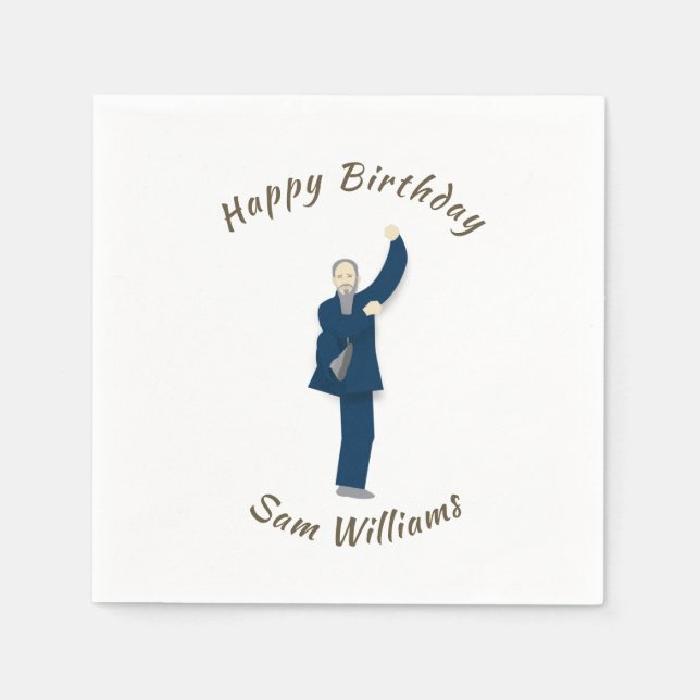 Tai Chi Napkins (Front)