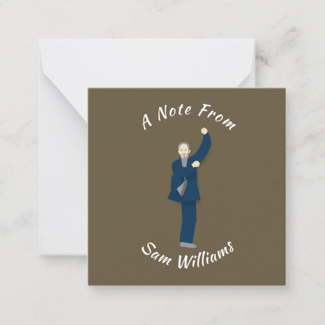 Tai Chi Note Card (Front)