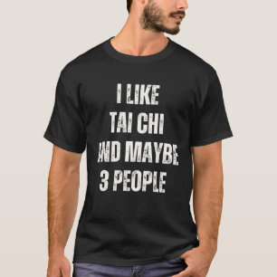 Tai Chi Outfit Uniform Men Women Kids Beginners Ma T-Shirt
