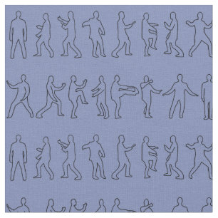 Tai Chi Postures Fabric