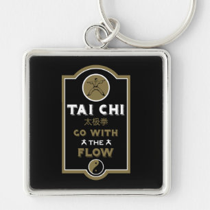 Tai Chi Practitioner Gift Keychain
