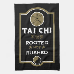 Tai Chi Practitioner Gift Kitchen Towel