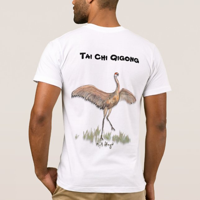 Tai Chi Qigong Crane T-Shirt (Back)