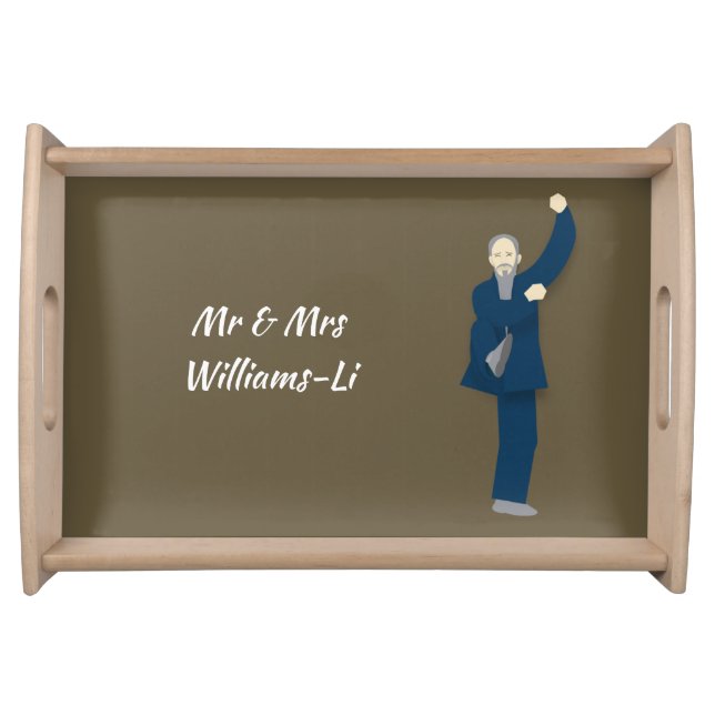 Tai Chi Serving Tray (Front)
