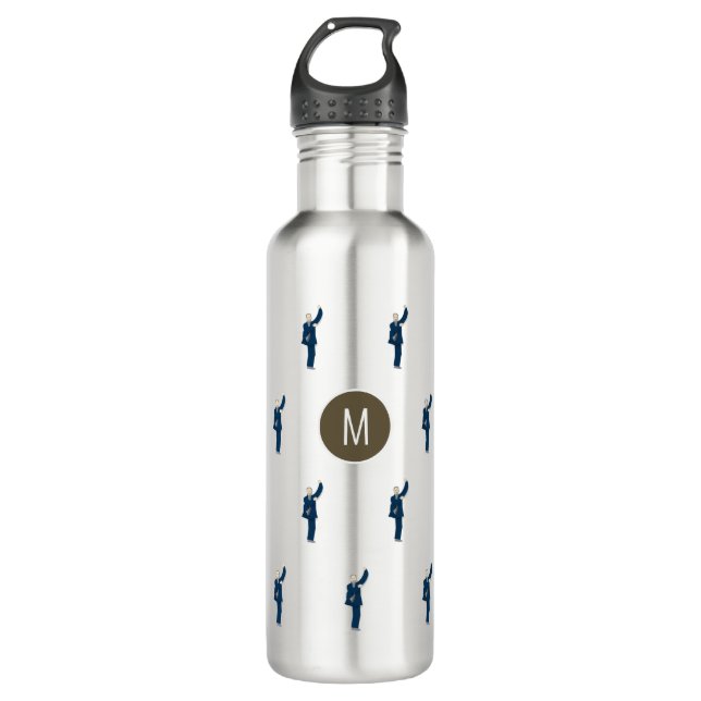 Tai Chi Stainless Steel Water Bottle (Front)