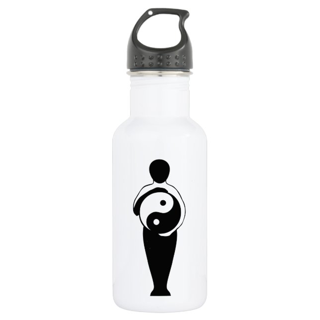 Tai Chi Stainless Steel Water Bottle (Front)