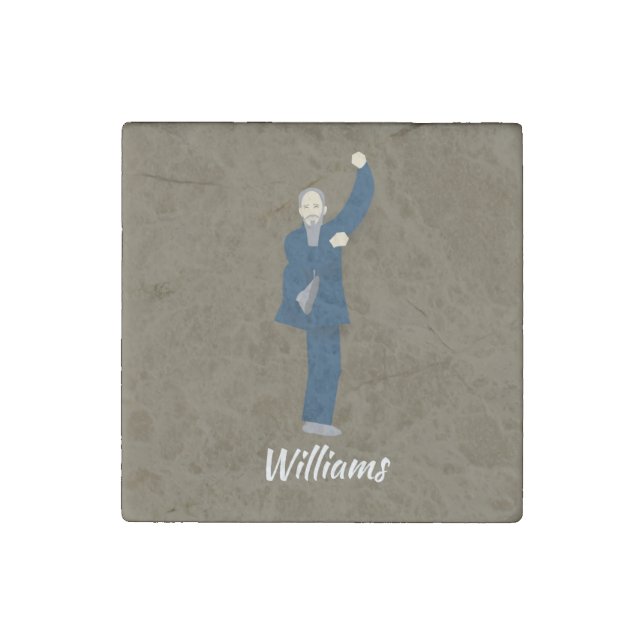 Tai Chi Stone Magnet (Front)
