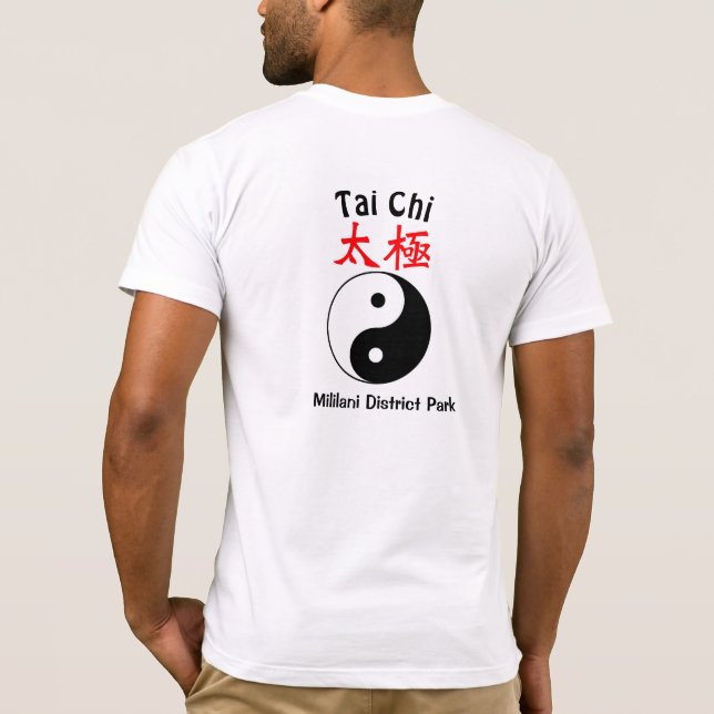Tai Chi T-shirt (Back)