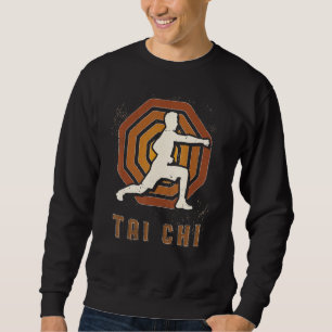 Tai Chi Vintage Retro Classic Sport Love Sweatshirt