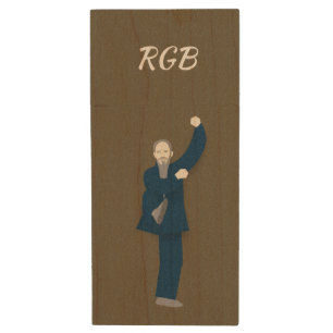 Tai Chi Wood Flash Drive