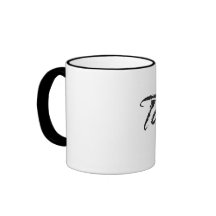 Tai Chi Yin/Yang 'Life In Balance' Ringer Mug