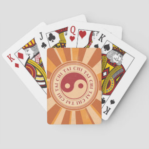 Tai Chi Yin Yang Poker Cards