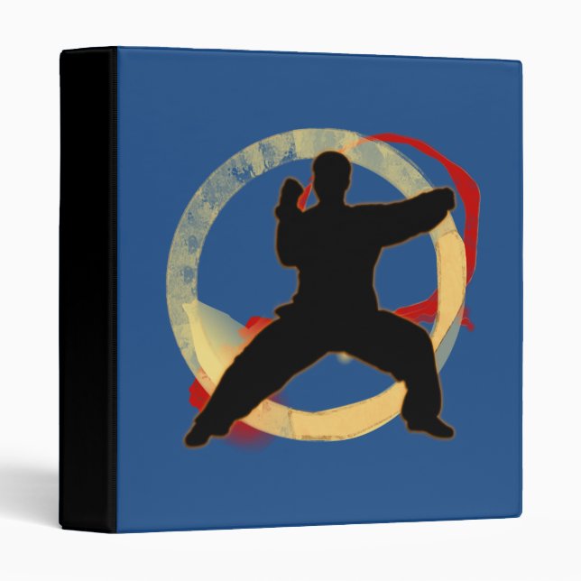 Tai Ji Chuan 3 Ring Binder (Front/Spine)