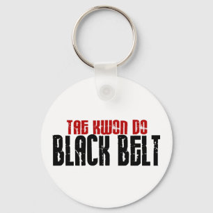 Tai Kwan Do Black Belt Karate Keychain