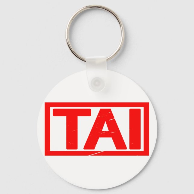 Tai Stamp Keychain (Front)