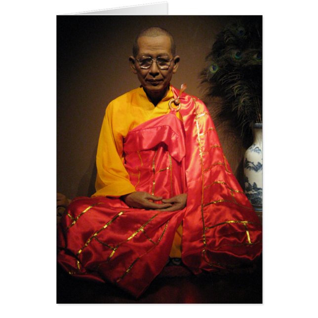 Tai Sue Yen Boon ... Chinese Buddhist Monk Card (Front)