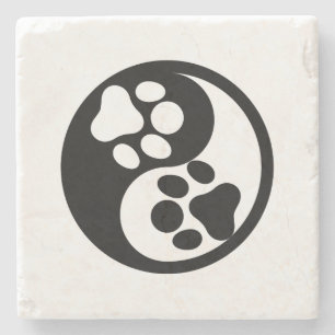 Taichi Paws Stone Coaster
