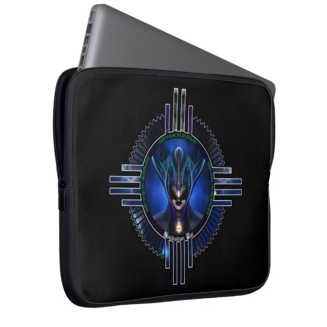 Taidushan Sai Shadow Blue Frame Laptop Sleeve (Front Right)