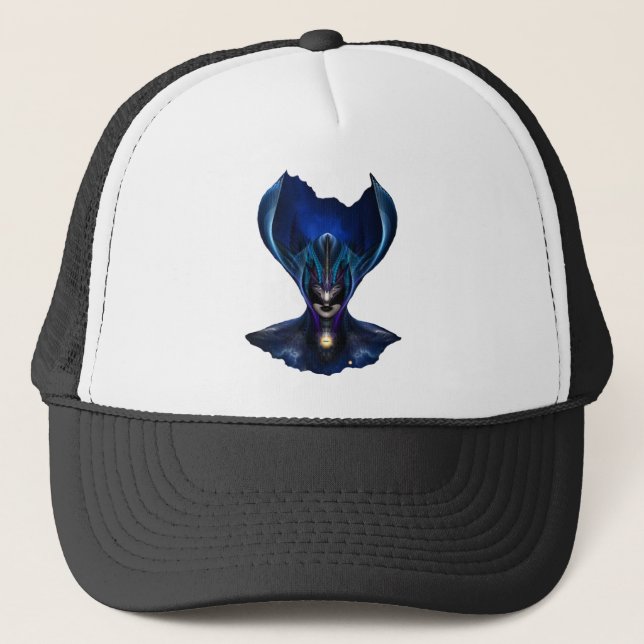 Taidushan Sai Shadow Blue Trucker Hat (Front)