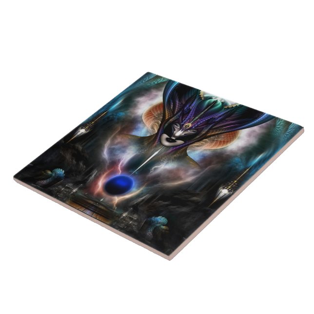 Taidushan Sai Spirit Of Power WD Ceramic Tile (Side)