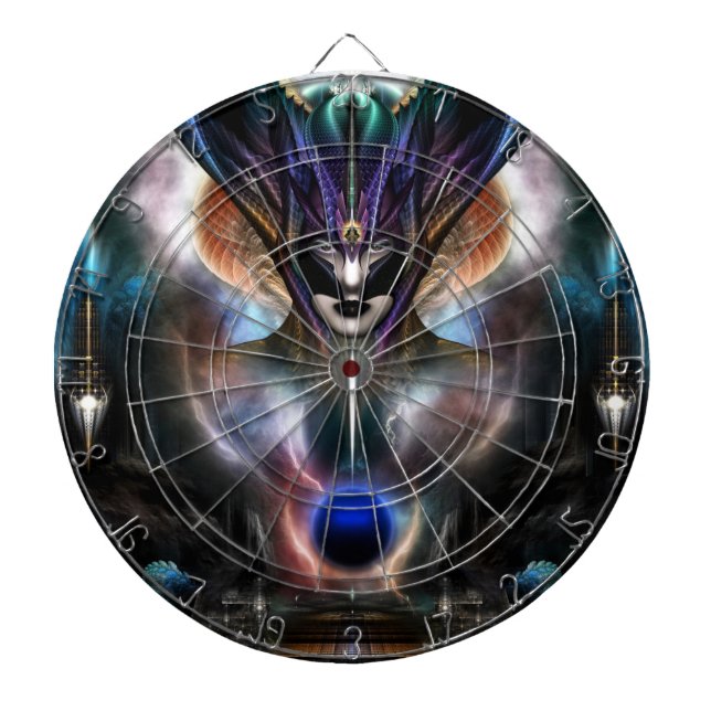 Taidushan Sai Spirit Of Power WD Dart Board (Front)