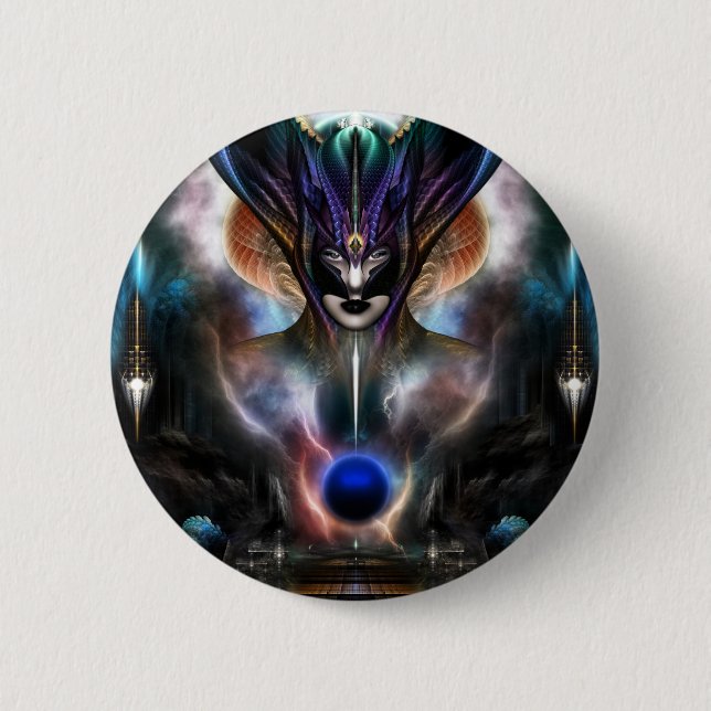 Taidushan Sai Spirit Of Power WD Pinback Button (Front)