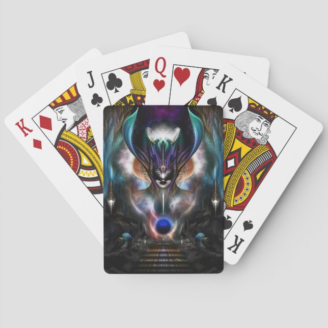 Taidushan Sai Spirit Of Power WD Poker Cards (Back)