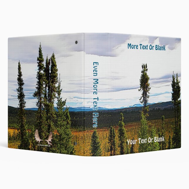 Taiga Summer 3 Ring Binder (Background)