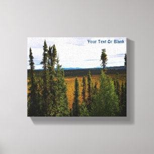 Taiga Summer Canvas Print