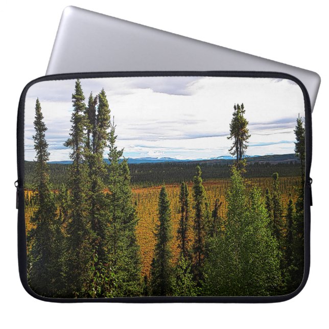 Taiga Summer Laptop Sleeve (Front)