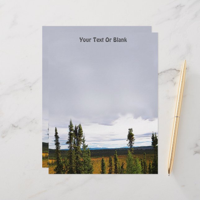 Taiga Summer Letterhead (Front/Back In Situ)
