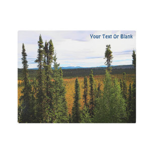 Taiga Summer Metal Print